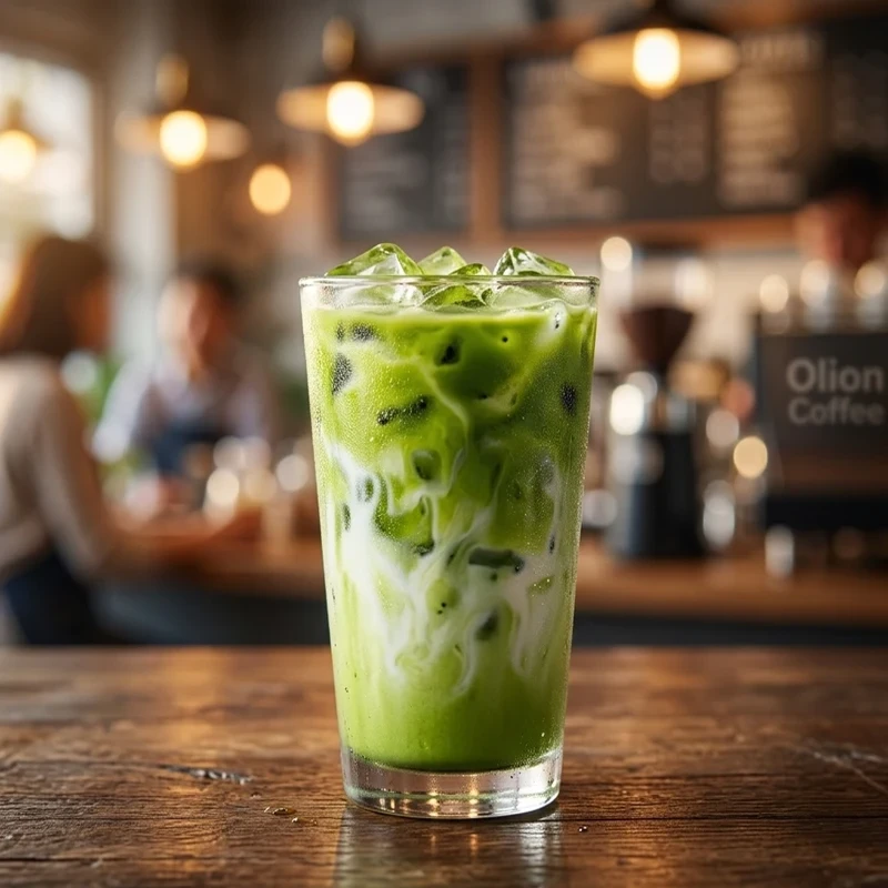 Matcha Latte Olion — Đồ uống Signature thanh mát chuẩn Nhật